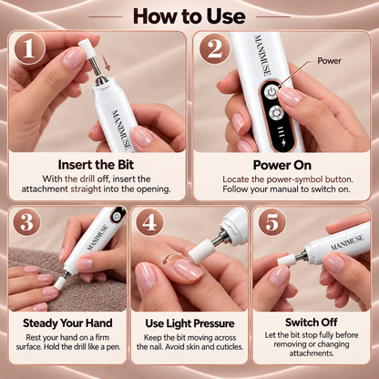 Manimuse Electric Manicure Drill